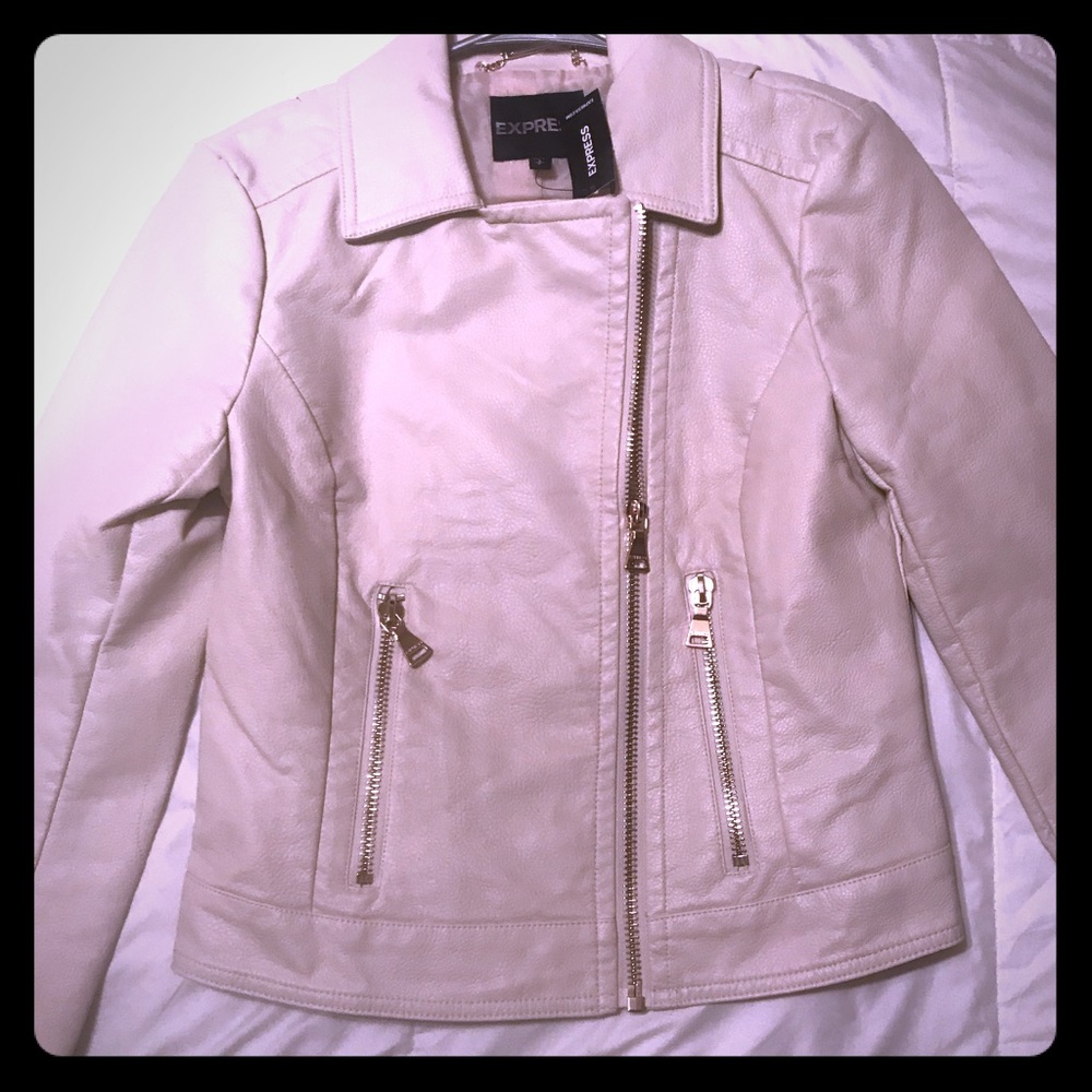 New Express Leather Jacket!